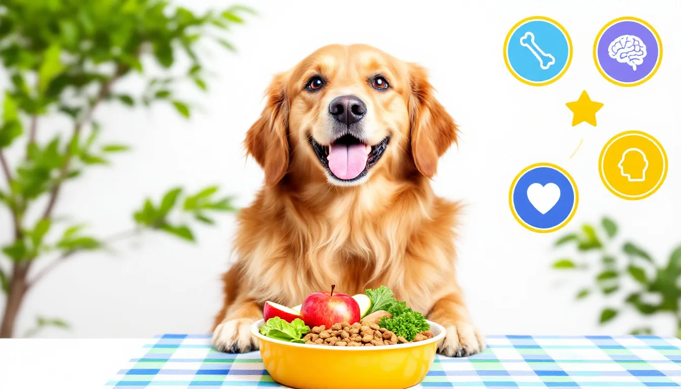 A working dog enjoying a nutritious meal, showcasing the importance of proper nutrition.