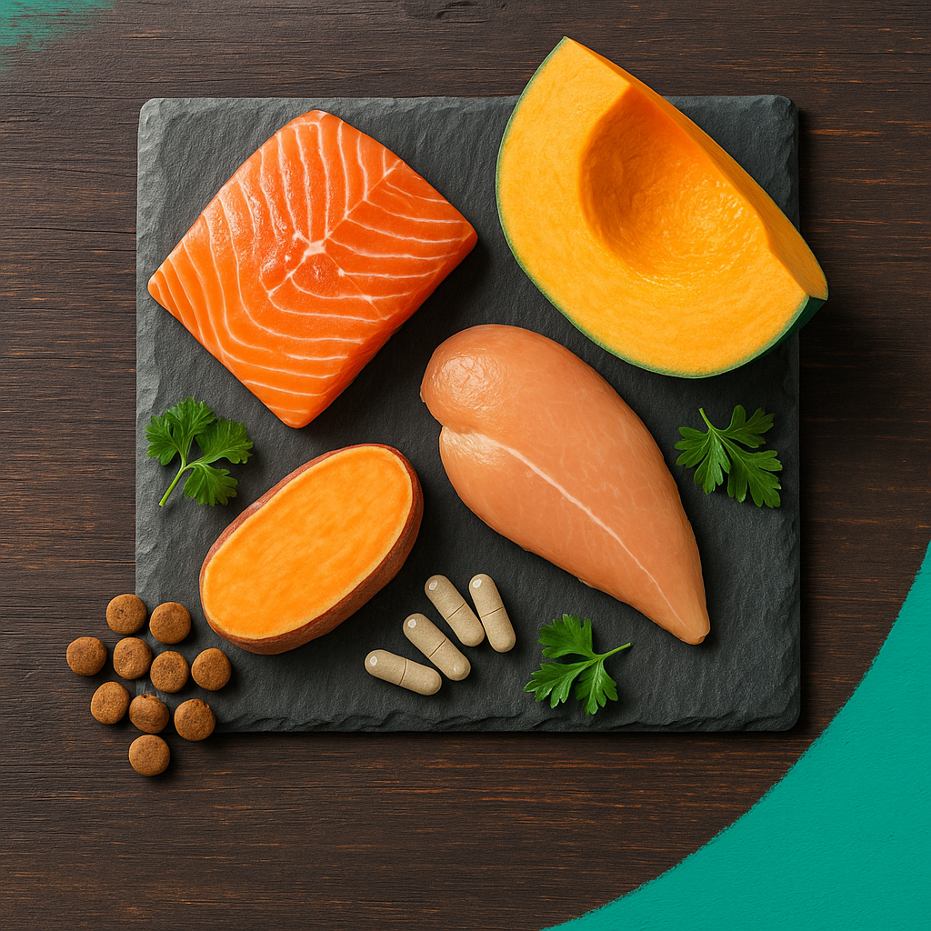 Digestive Health grain-free dog food with prebiotics and gentle ingredients