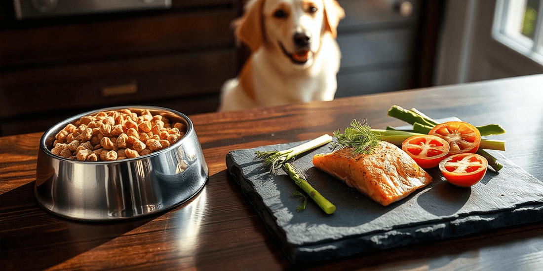 Our Grain Free Dog Food has Prebiotics MOS and FOS