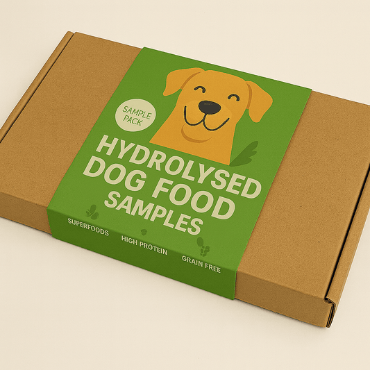 Try Our Hydrolysed Protein Dog Food Sample Pack (Grain Free)